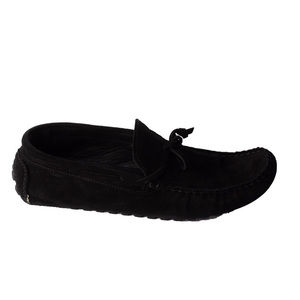 NETWORK BLACK MOCCASINS | MENS SIZE 11